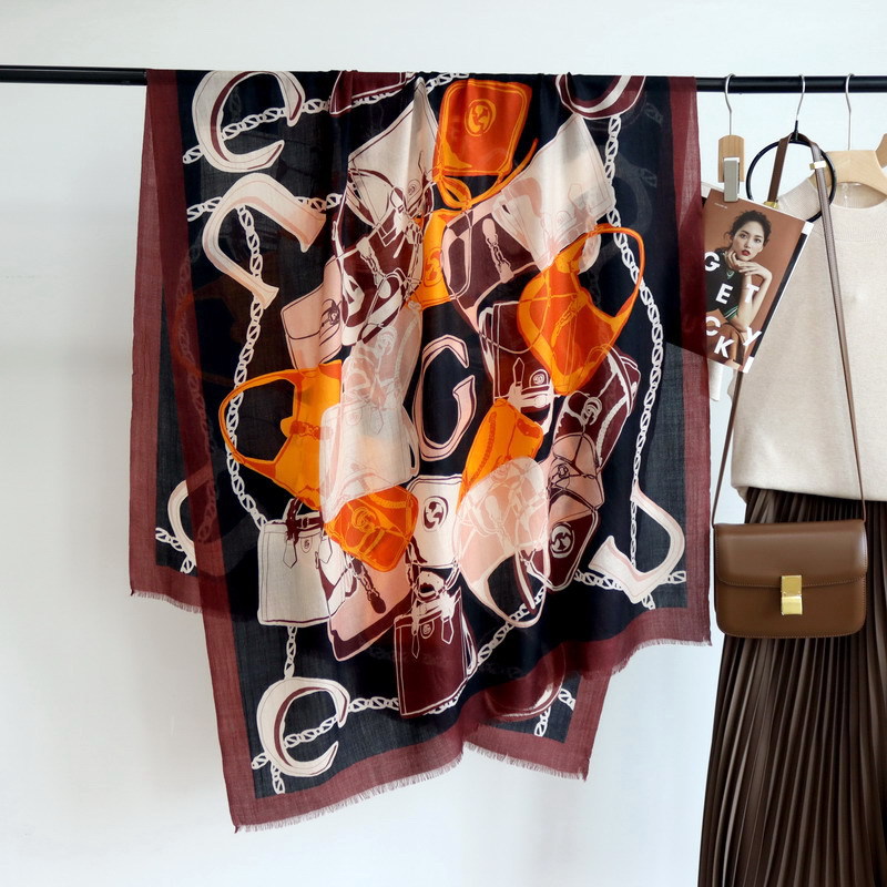 Winter Clothing Hong Kong - 100% kasjmier sjaals luxe designer sjaal
