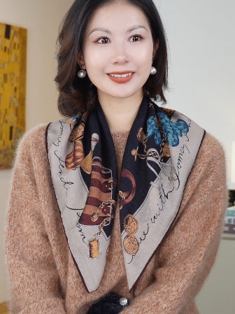 Winter Clothing Hong Kong - Dames sjaal 65CM Luxe winter bandana's