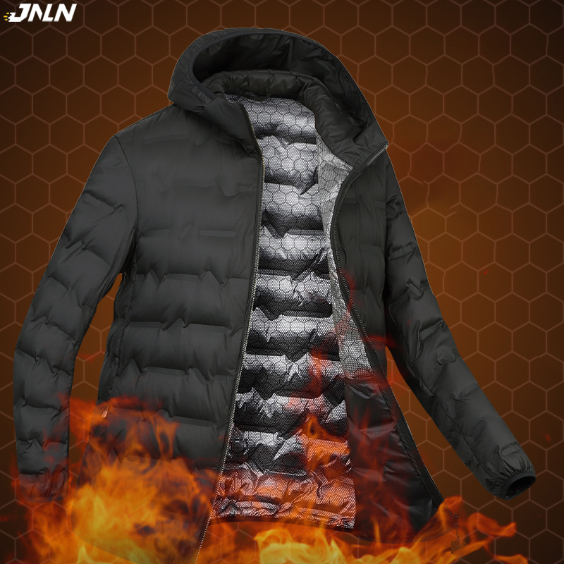 Winter Clothing Hiking - JNLN Heren Winter Donsjack Eendendons Lichtgewicht