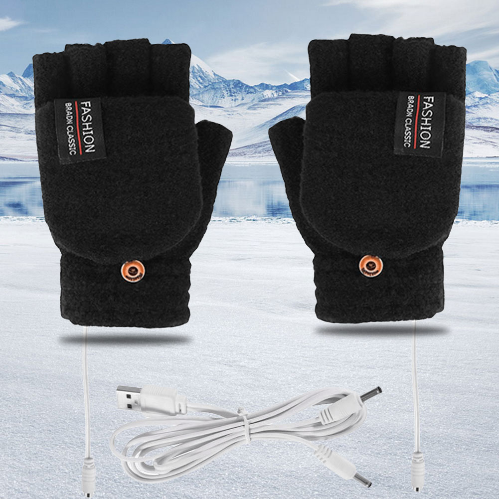Heated Gloves Electric - Dubbelzijdige verwarmde handschoenen, wasbaar, oplaadbaar, warme