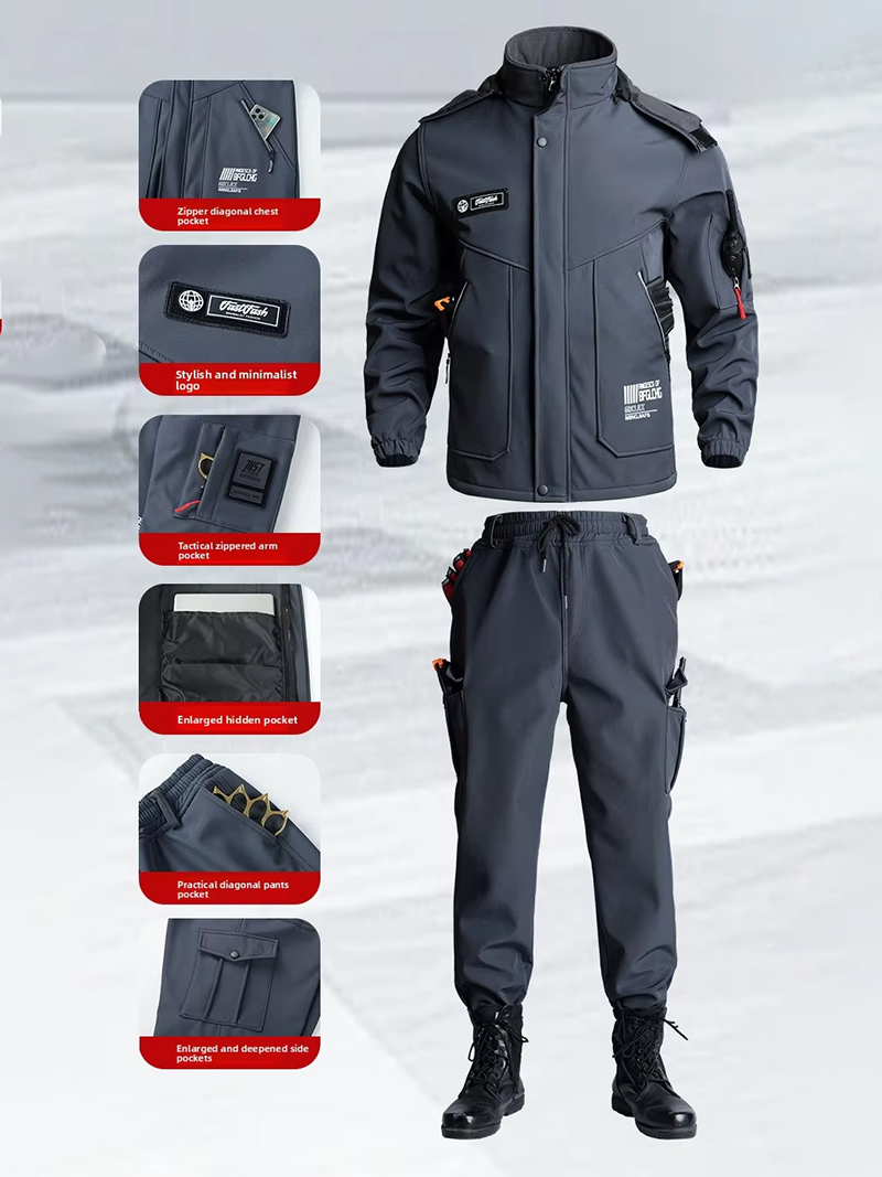 Dikke winddichte trainingspakk - Winter Clothing Pk recensie en prijs