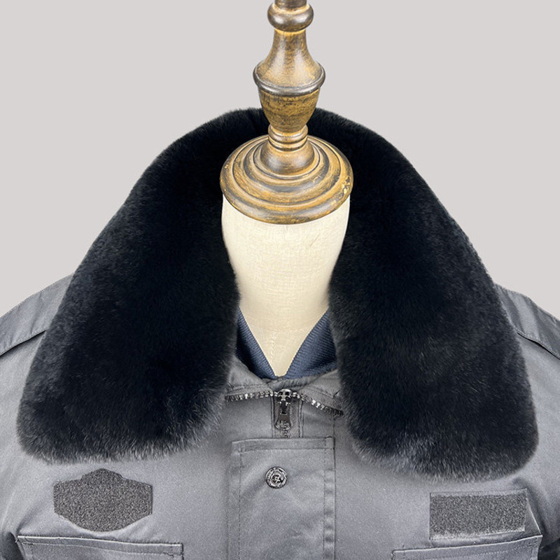 100% Rex konijnenbontkraag her - Winter Clothing Pk recensie en prijs