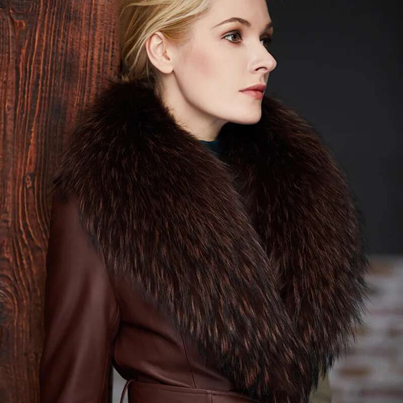 Wasbeer Bontkraag Vrouwelijke  - Winter Clothing Pk recensie en prijs
