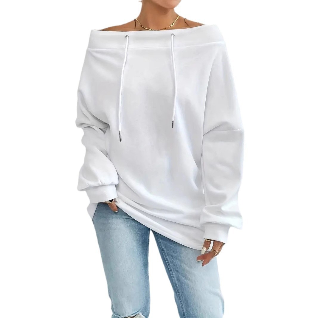 Dames off-shoulder losvallend  - Winter Clothing Drawing recensie en prijs